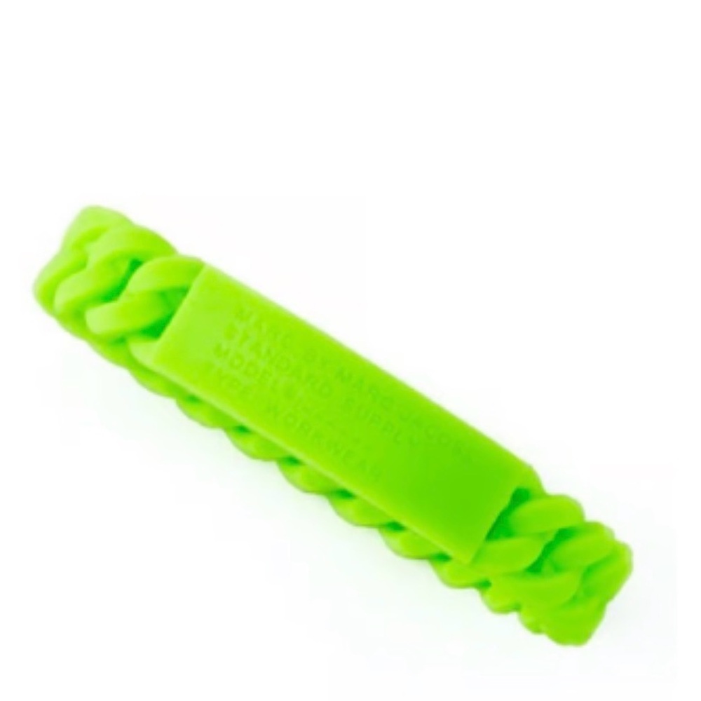 MARC JACOBS | Toucan Green Silicone Link Bracelet - NWT